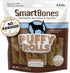 Smartbones Puffy Rolls Chews for Dogs, 8 Count, Rawhide-Free Chews with Real Peanut Butter and Bison