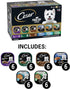 CESAR Adult Wet Dog Food Classic Loaf in Sauce, Poultry Lovers Variety Pack, 3.5 oz. Easy Peel Trays, Pack of 36