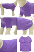Lovelonglong 2019 Pet Clothing - Basic Blank T-Shirt for Small Dogs, Purple, Size L