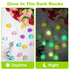 100pc Luminous Stones, Glowing Rocks for Aquarium Decoration, Glow Stones for Fish Tank and Garden Pebbles, Purple