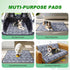 4 Pack 18"x24" WanpeeGoo Washable Pee Pads for Dogs, Absorbent Reusable Training Dog Pads Pet Puppy Pads, Non-Slip