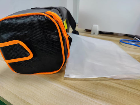 (20 6.3 6.3in) TMEOIIPY Ebike Battery Bag - Large Capacity Safe Fireproof Lipo Bag for Charging and Storage - Portable