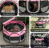 1) Playpen for Small Dogs Cats Crate: Puppy Play Pen Indoor Outdoor Foldable Potable Exercise Cage Pop up Kennel