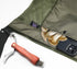 MYWSN 2 Pack Mushroom Foraging Kit - Black & Green Foraging Bag with Mesh Material, Adjustable Strap, Smartphone Pocket