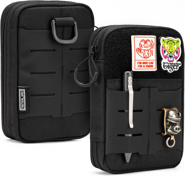 TACTICAL GEEK Block E2.0 EDC Compact Waist Pocket Pouch, Multi-Purpose Molle EDC
