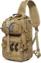Lemubeane Tactical Sling Bag Backpack Military Rover Shoulder Sling Pack EDC Molle Assault