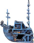 Penn-Plax Pirate Treasure Ship, Medium Sized Aquarium Decor for Decoration Theme and Fun for Fish