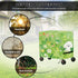 Xumfabuy 80-100 Patio Cooler Cover, Outdoor Bar Cart Cover for Quart Rolling Ice Chest Cooler, Grass Print Cart Covers