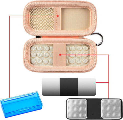 Heart Monitor Case for AliveCor Kardia Mobile ECG, Compatible with KardiaMobile 6L for Apple and Android - CASE ONLY