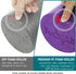 Yes4All Medium Firm Round PE Foam Roller, 12, 18, 24, 36 Inches for Pilates, Yoga, Stretching