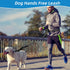 9ft Dog Leash Waist Leash for Hands-Free Walking, Adjustable Heavy Duty Training Belt for Pet Supplies