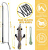 Flirt Pole Dogs, Extra Strong Dog Flirt Pole for Large Medium Small Dogs to Keep Them Entertained and Physically