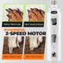 Dog Nail Grinder with 2 LED Lights, Powerful 2-Speed Nail Trimmers with 3 Grinding Wheels for Pet Nail Care
