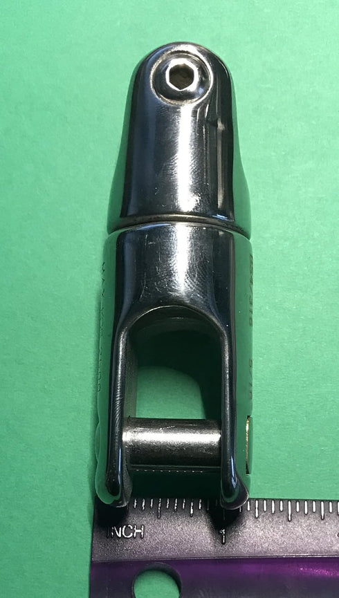 US Stainless Steel 316 Anchor Swivel Connector, 5/16" or 8mm Marine Grade