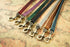 Genuine Leather Dog Leash - Soft Touch Rustic Leather, Vintage Style, Secure Grip for Small Dogs, Training
