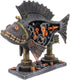 1Pc Fish Tank Decoration, Resin Aquarium Hideout Lizard Accessories, Steampunk Table Centerpiece for Fish Tank