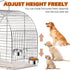 Dog Crate Water and Food Bowl, ShineMe Stainless Steel Hanging 2 Pack for Medium and Small Dogs