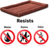 MidWest Homes for Pets Maxx Dog Bed - 42-Inch for Metal Dog Crates, Brick