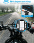 Commutes 7" whale falll Bike Handlebar Bag Waterproof, Quick Release Phone Holder Mount with Touchscreen, Stable