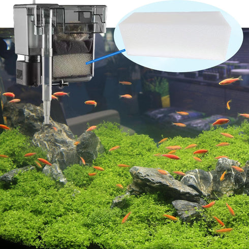 Replacement Pre-Filter for Aqua Clear 110/500 Aquarium Tank, Foam Filter Pack of 3