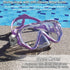 Seago Kids Swim Goggles Snorkel Diving Mask for Youth (5-15), Anti-Fog 180° Clear View