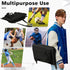 Stadium Seats for Bleachers - Soft Cushion with Back Support, Includes Cup Holder & Zipper Pocket