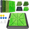 Golf Hitting Mats Training Equipment, Golf Practice Mat with Instant Swing Path