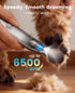 Trimmer 2-Speed Trimmer oneisall Low-Noise Dog Paw with LED Light and Upgraded Dog Paw Silver