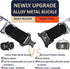Prong Collar for Dogs - Adjustable Quick-Release Metal Buckle Pinch Collar, Stainless Steel Choker Collar (L/Neck Girth