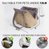 Generic 12 lbs Small Dogs Under Adjustable Portable Center Console Car Seat, Built-in Bubble wrap, Fits Most Cars