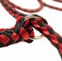 Downtown Pet Supply 6 Pack Braided Poly Slip Lead Dog Leash, 5' Long, Durable Universal Slip Leash for Groomers &