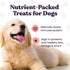 Sustainable Insect Protein Dog Treat for Canine Health, Pumpkin and Goji Berry Flavor, 6 Oz Resealable Bag