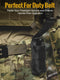OneTigris Flashlight Holster - Molle Flashlight Holder Pouch for Belt, Tactical Flashlight Holder Made of 1000D Cordura