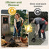 Dreamillo 15.7 40-67 Alloy Steel Chicken Poop Scooper for Sand - Extra Large Chicken Coop Scoop - Simplified Cleaning
