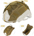 OneTigris Tactical Fast Cloth Helmet Cover for Ops-Core Fast PJ Helmet, Size M/L, Airsoft Cover in M/L