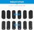 hygger 12 Pack Replacement Aquarium Filter Sponge - 6 Coarse & 6 Fine Pads for HG979 Turtle Filter