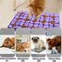 Silicone Snuffle Mat for Small Medium Dogs - Slow Feeder Lick Mat, Interactive Foraging Game Toy for All Breed Dogs