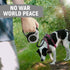 Retractable Dog Leash, Automatic Telescopic 10/16 FT Tape with Folding Bowl, Dispenser, Rubbish Bags
