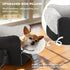 15 lbs BONTHEE Center Console Dog Car Seat for Small Dogs- Anti-Collapse Design with Soft Plush & Sturdy Support Board