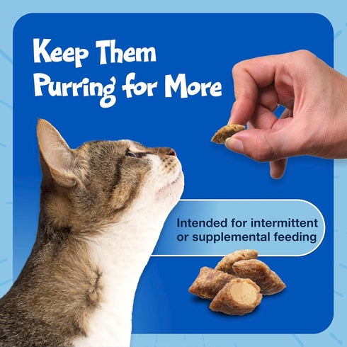 5-oz Blue Buffalo Bursts Crunchy & Creamy Cat Treats, Great for Training, Paw-Lickin' Chicken, Bag