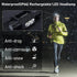 LED Headlamp 1200 High Lumen Rechargeable Super Bright with 7 Modes for Adults Hiking Running Camping Gear
