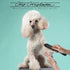 Chris Christensen Dog Brush - 20 mm Ice Slip Dematting Brush for Removing Tough Mats and Tangles