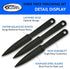 SZCO Supplies Throwing Knife Set (3-Piece) by SZCO Supplies