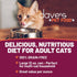 Dave's Pet Food Grain Free Wet Cat Food, Turkey, 12.5 oz Cans, Case of 12, Made in USA with Added Vitamins