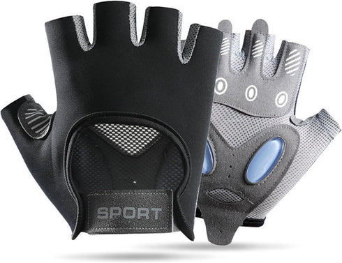Mawjom Breathable Workout Gloves for Women Men Full Palm Protection Grip for Gym