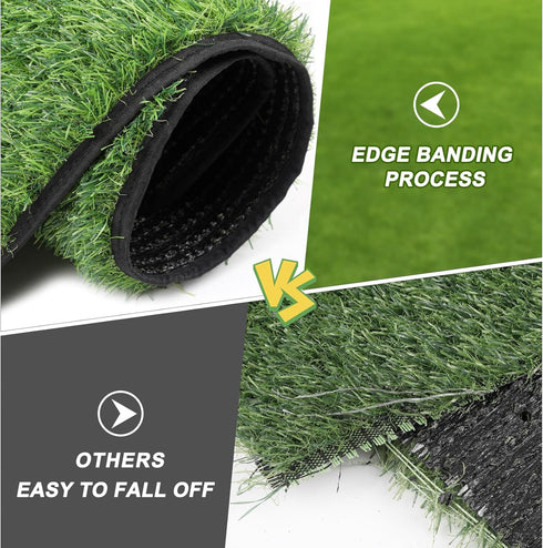 Washable(19.7"*55.1") Artificial Grass Mat, Dog Grass Pee Pads, Fake Grass Pad for Pets Potty Training, Soft Grass Pad