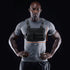 Fitdom Tactical Inspired Sports Utility Chest Pack - EDC Rig Pouch Vest with Built-In Phone Holder for Workouts