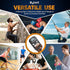 Hand Dynamometer Grip Strength Trainer - Digital Hand Grip Strength Tester 265 Lbs / 120 Kgs for Home, School, Sport Use