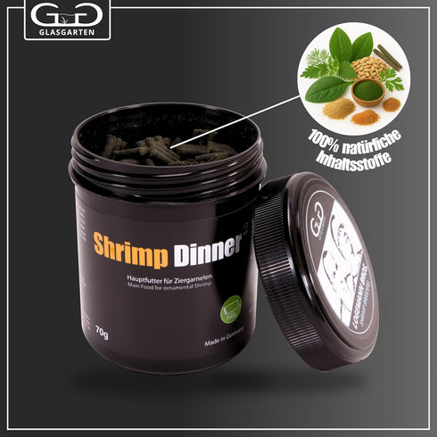 GlasGarten 2 (70g) Shrimp Dinner Pads