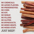 Barkz Naturals 12 Inch Odor-Free Bully Sticks for Medium to Large Dogs, (12 Inch, 6 Pack) All-Natural Beef Pizzle Chews